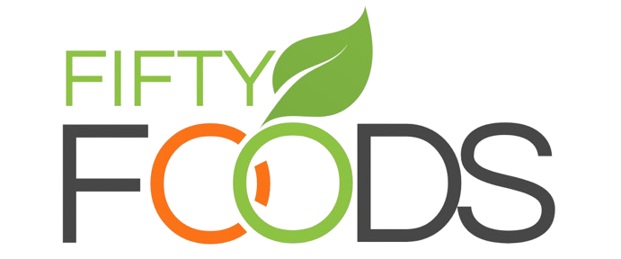 fiftyfoods logo fiftyfoods.co.uk