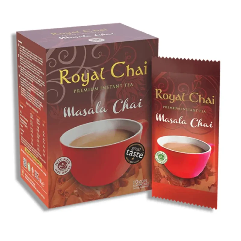 Royal Chai Masala blend in a bowl, with cinnamon, cardamom, and cloves, ready to enhance your chai tea.