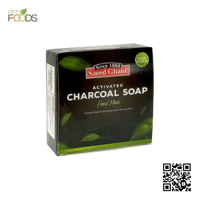 Fifty Foods - Best Organic Foods & Herbal Remedies store Ilford 22 Charcoal Soap Hand Made